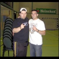 Shooto Europe President Martin De Jong & Shooto Italy President Filippo Leone 